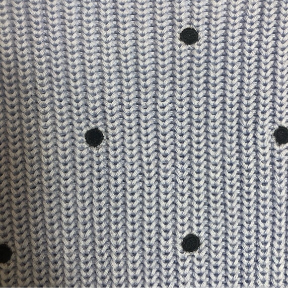 Talbots Crew Neck Pullover Polka Dot Sweater  Size XL - Picture 4 of 7